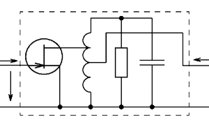 Модель резонансного усилителя на полевых транзисторах
