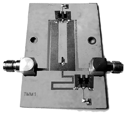 Мікросмужковий двомодовий перестроюваний фільтр зі шлейфом і двома конденсаторами